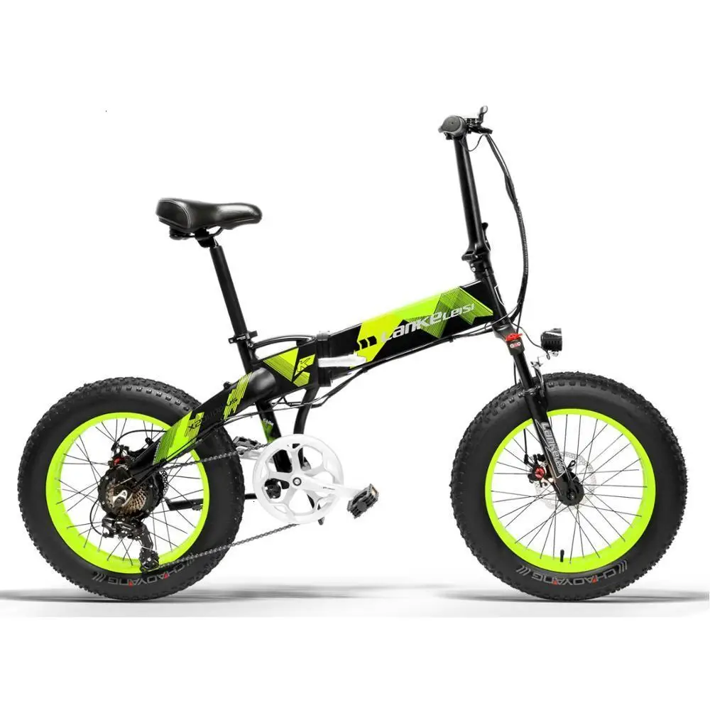 Самая продаваемая тонировка для LANKELEISI X2000Plus с толстыми покрышками складной e-велосипеда 20 дюймов 400W 48v двигатель 13AH L G литий Батарея
