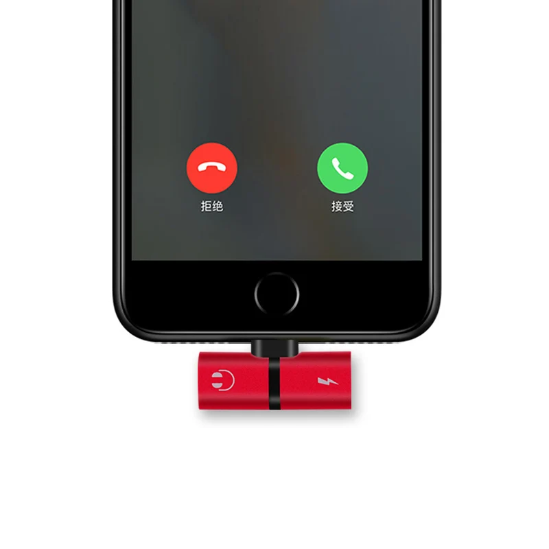 Kebidu 4 в 1 аудио адаптер для iPhone 7 8 Plus X зарядка/аудио музыка зарядное устройство кабель адаптер Разъем для наушников AUX кабель