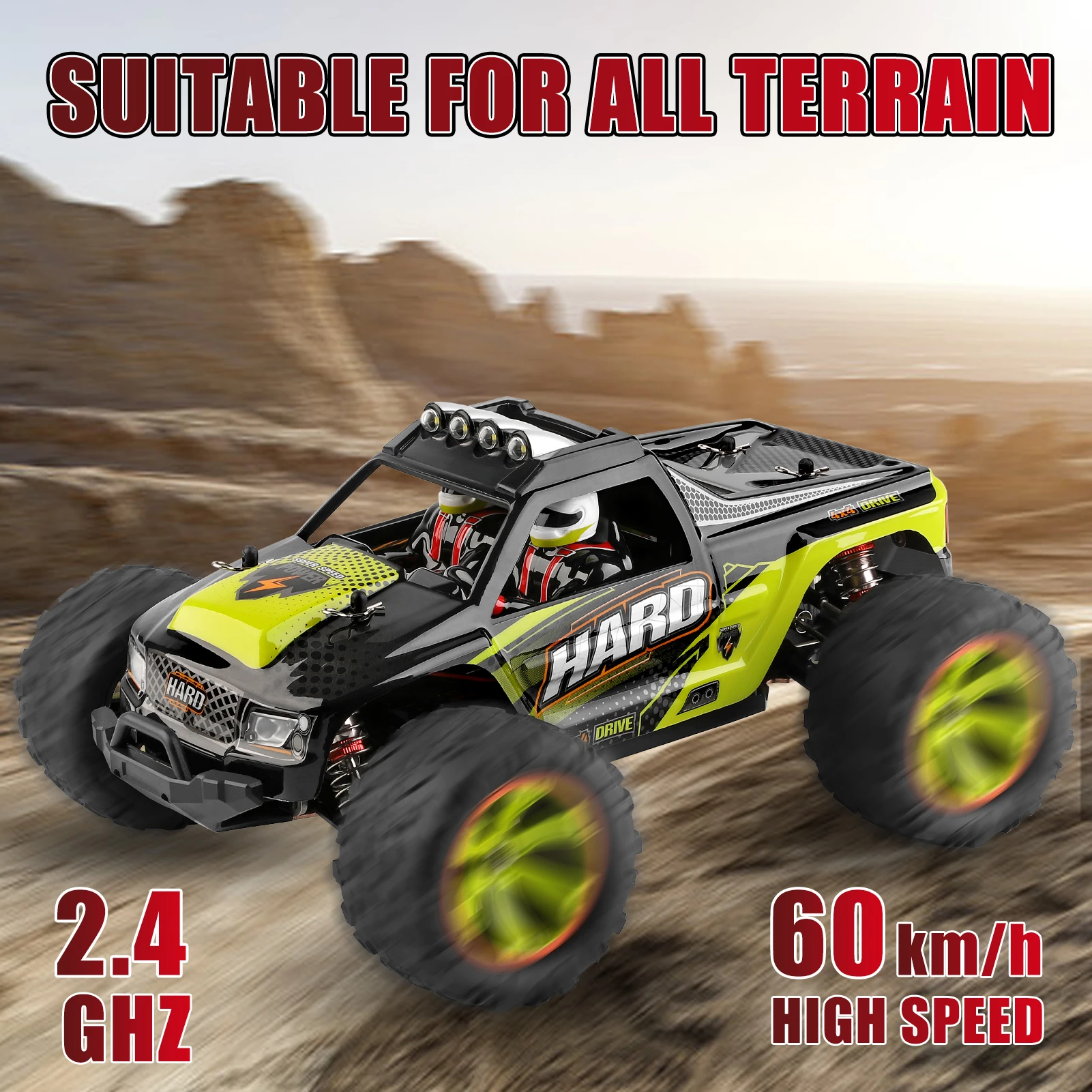WLtoys 144002 RC Car 2.4GHz Remote 