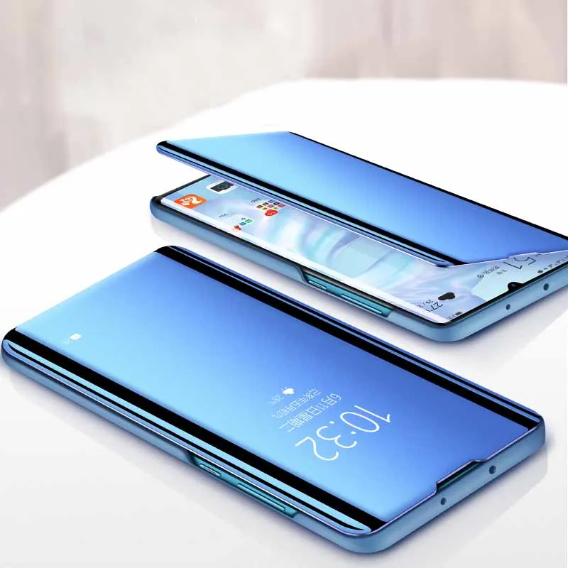 6," чехол для OPPO RX17 Neo, роскошный зеркальный флип-чехол с подставкой, умный чехол для OPPO RX17 Neo, задняя крышка OPPO K1/R15X Fundas