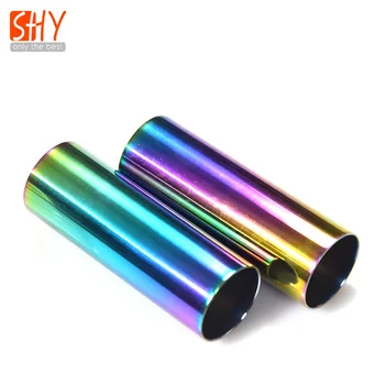 

FightingBro 75% 80% 100% Stainless Steel Cylinder For AEG Airsoft Guns Paintball Accessories M4 AK Gel Blaster Gearbox