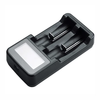 

Professional Battery Digital LCD Display Charger Lithium Battery USB Charger for 18490 18350 17670 17500 16340 RCR123 14500