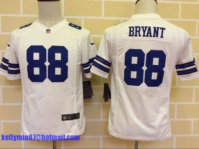 Синий Stitiched, Dallas s, Tony Romo, Emmitt Smith, Cole besley, Sean Lee, Jason Witten, Ezekiel Elliott, для молодежи, детский трикотаж - Цвет: Синий