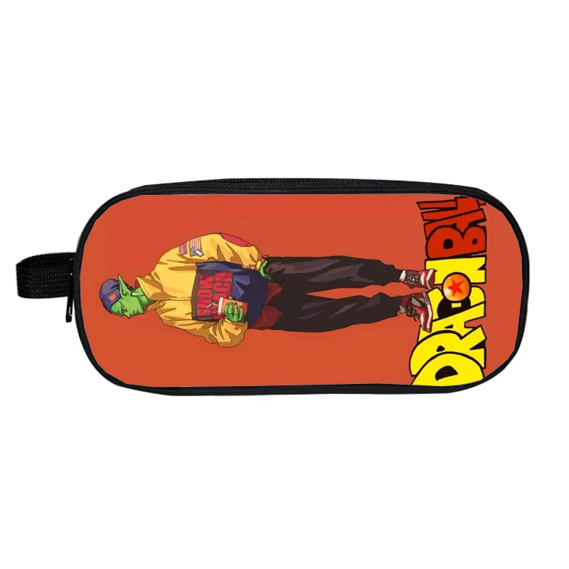 Mochila Dragon ball пенал с мультяшными студентами, детективом Сон Гоку, чехол для мальчиков и девочек, школьный мешочек, сумки - Цвет: 6