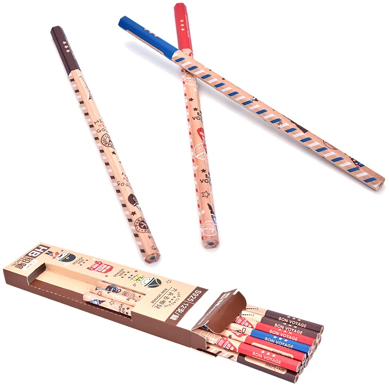 

12PCS Standard pencil Cartoon HB pencils for writing drawing lapices Stationery Office school supplies material escolar infantil