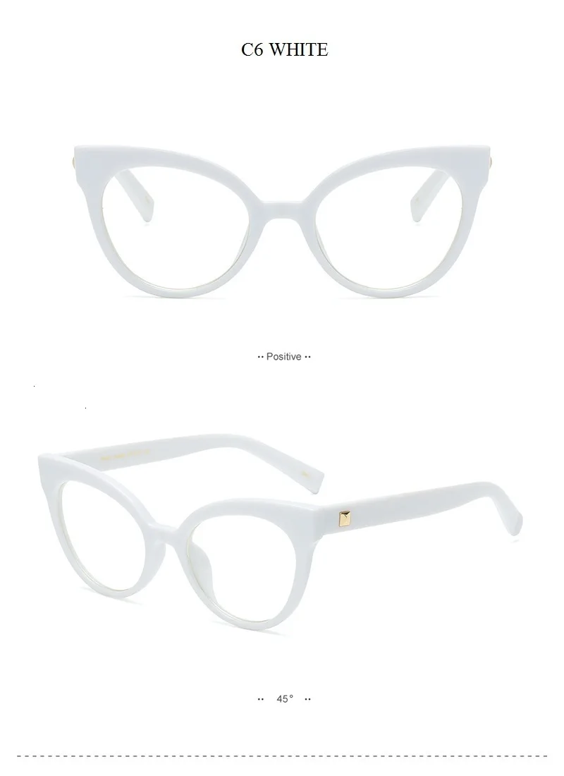 QPeClou новые женские винтажные сексуальные оптические очки кошачий глаз оправа женские брендовые роскошные очки оправа женские ретро очки