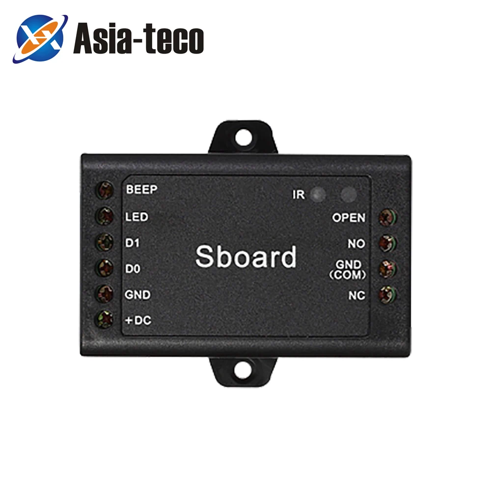 Sboard Mini Single Door Access Control Board Wiegand 26~37 Bits Output 1000 users user data can be transferred
