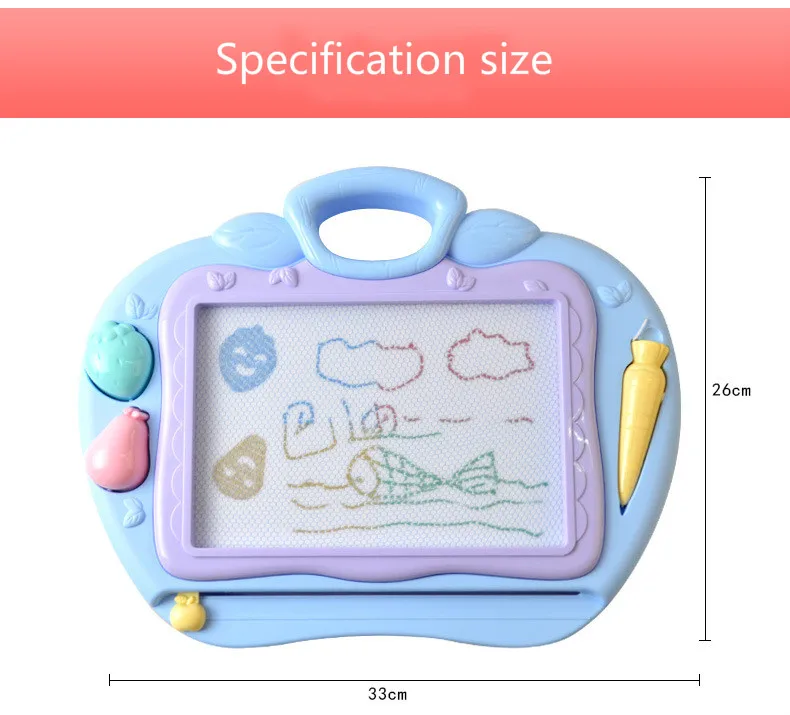 Многофункциональная магнитная доска для рисования большого размера настольные игрушки для рисования каракули игры для детей девочек обучающая настольная игрушка для письма