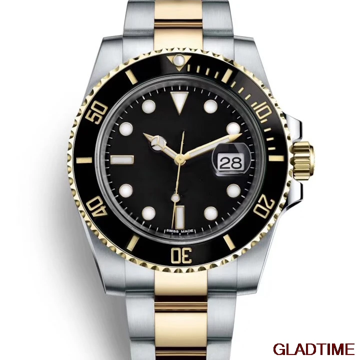 

AAA fashion designer Rose Gold Mechanical Automatic women 116610 Men Watch for man Mens Watches Top Brand Luxury Wristwatch 2019