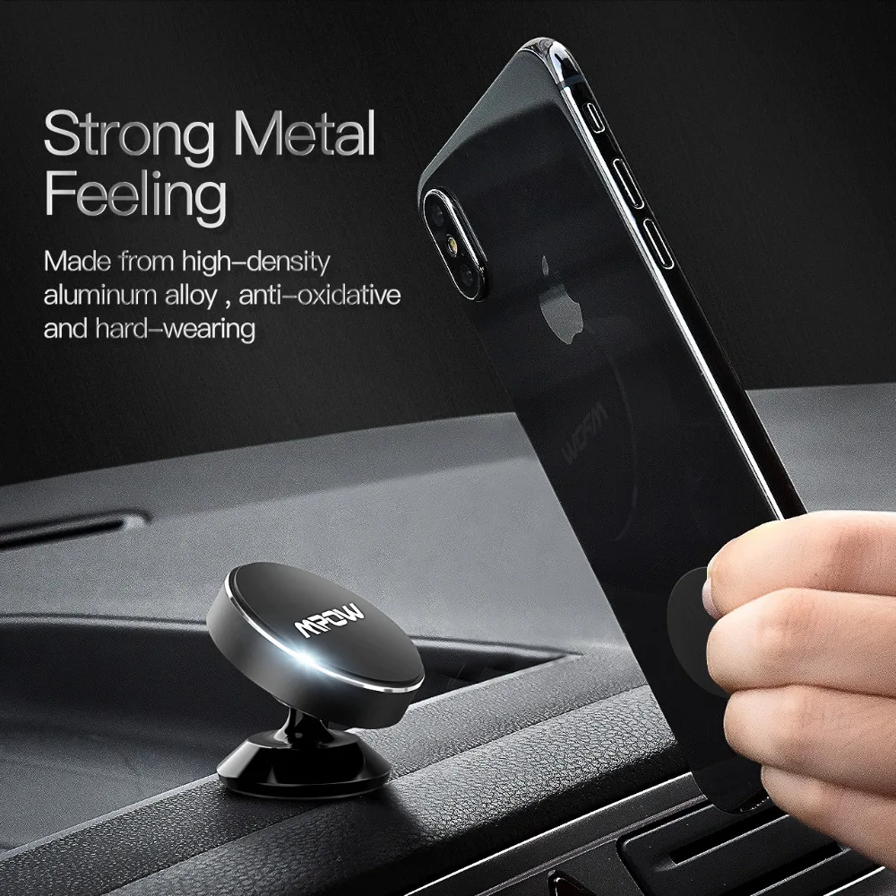 Mpow New Car Phone Holder Magnetic Dashboard Phone Holder Mount Desk Holder Universal Magnetic Cellphone GPS Holder For Car (2)