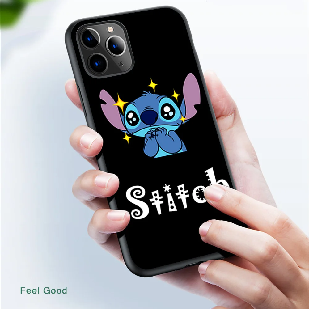 Lilo Stitch Ohana чехол s Мягкий силиконовый чехол для iPhone 11 Pro Max XR XS 5S SE 6 6S 7 8 Plus чехол для телефона TPU Capinha Coque