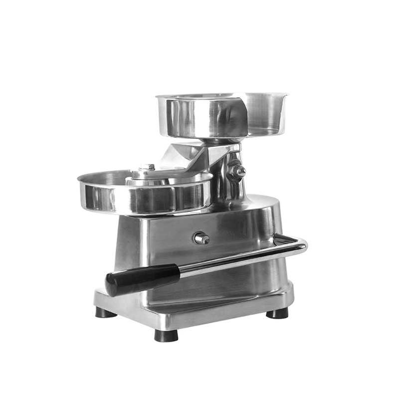  GZZT AM15 Manual Burger Patty Meat Press Machine Kitchen Hamburger Press Maker 150MM With 500Pcs Gr - 4000073673903