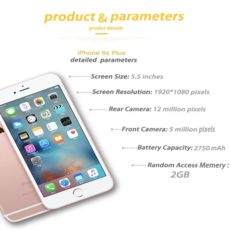 Apple iPhone 6S Plus Original Dual Core Mobile