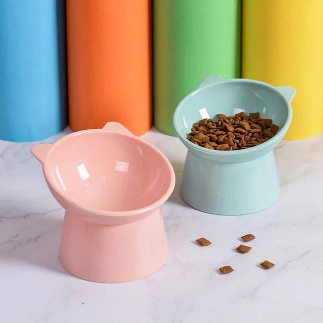 Detachable Elevated Cat Bowl, Elevated Food Bowls Cats