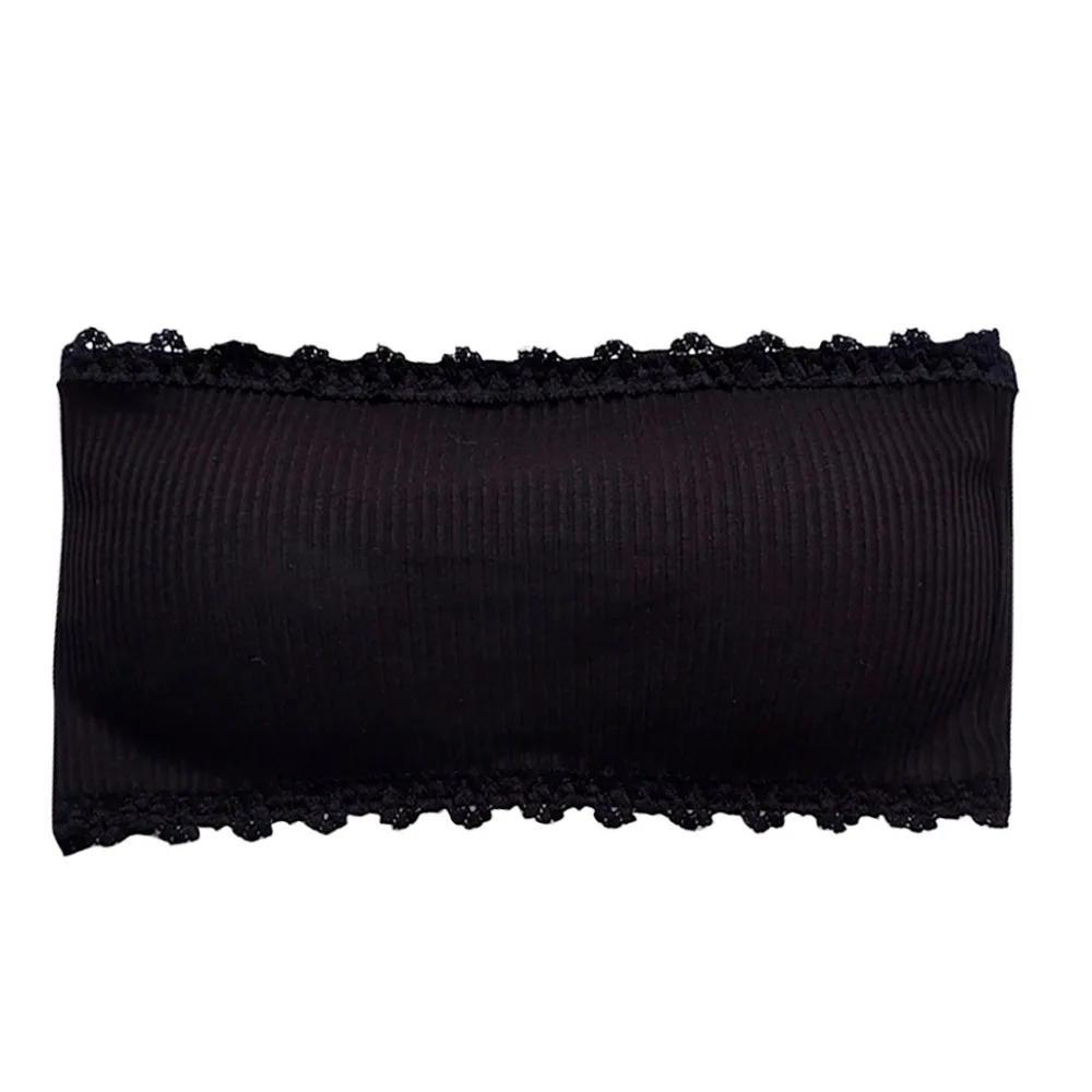 Women's non - ring sexy bra pad removable lace overlapping vest bra bra undergarments спортивный топ stanik sportowy #30J29 (26)