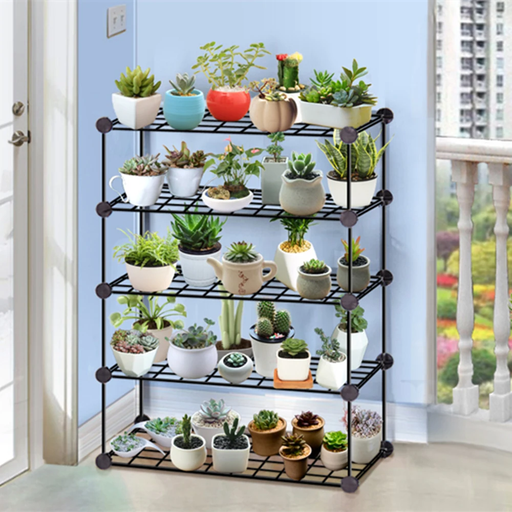 DIY растительный светильник из кованого железа многослойная подставка для