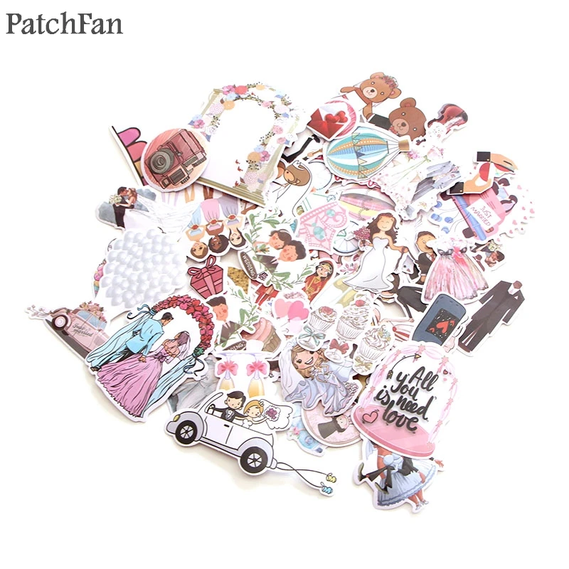 68pcs Wedding theme Art print home decor wall notebook phone luggage laptop bicycle scrapbooking album stickers A1340,cartoon stickers,decorative stickers,self adhesive stickers,stationery stickers,paper stickers,adhesive stickers,decorative labels stickers,cartoon sticker