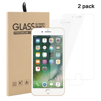 

2 Pack for iPhone SE 2020 4.7 Inch Tempered Glass Film Screen Protector for NEW iPhone SE 4.7 Cover (Not Full-screen) Dropship