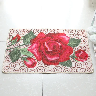 A flower Цветочные ковры и ковры для дома гостиная лохматый ковер нескользящий кухонный дверной коврик для ванной Almofada кухонные аксессуары - Цвет: A flower