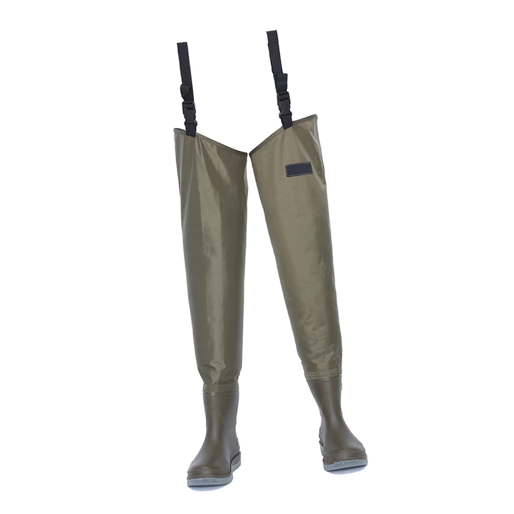 Lightweight Fly Fishing Waders Waterproof Stocking Foot Hip Breathable Thigh for River Hunting Fishing Pants Boot Men Women