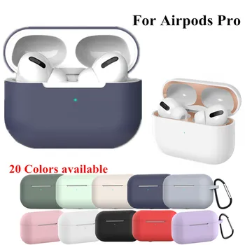 

Silicone Cover Case For apple Airpods Pro Case sticker Bluetooth Case for airpod 3 For Airpods Pro Earphone Accessories skin