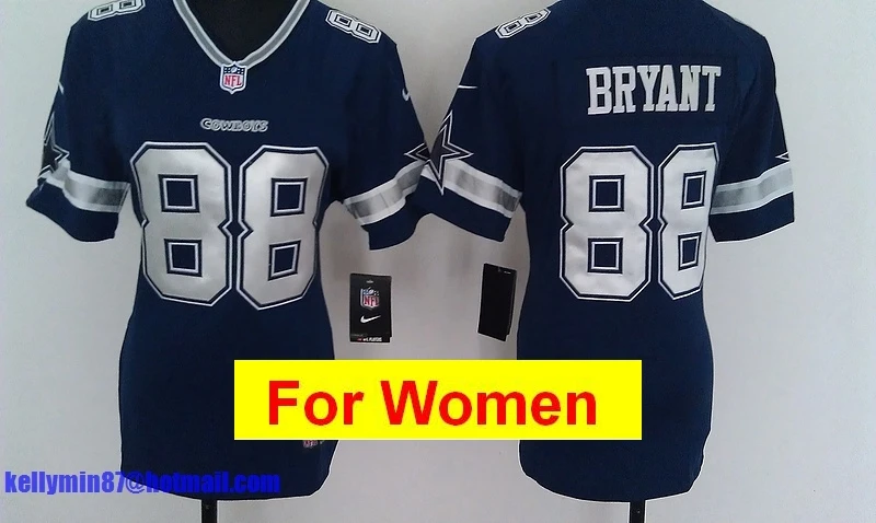 Stitiched, Dallas s, Tony Romo, Emmitt Smith, Cole besley, Sean Lee, Jason Witten, Ezekiel Elliott, для женщин Джерси - Цвет: Многоцветный