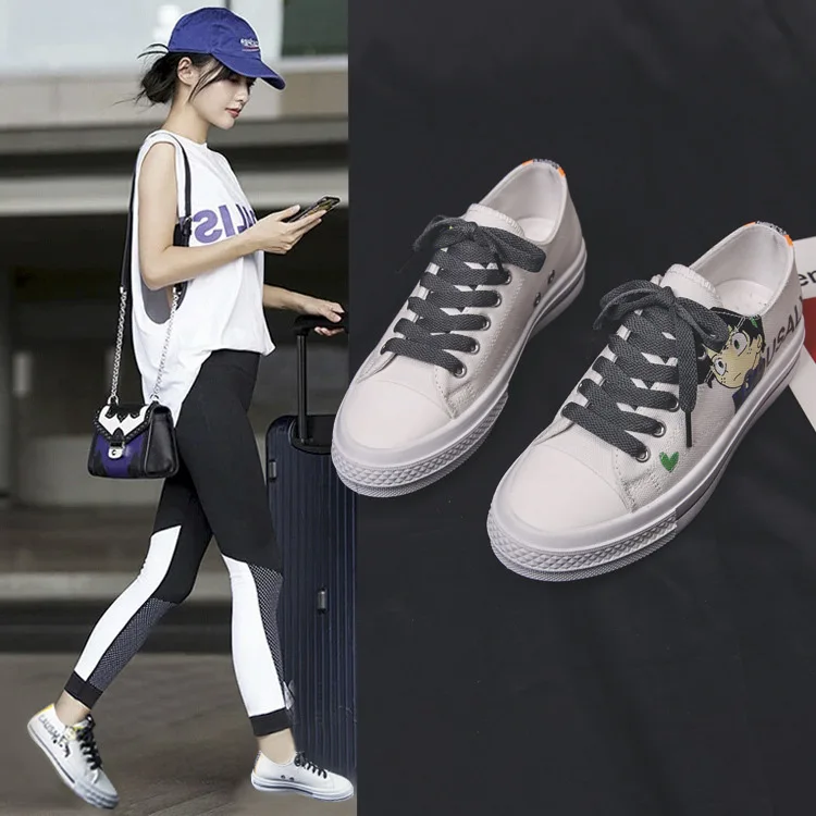 

Hot Selling WOMEN'S Shoes Canvas Shoes Women's 2019 Summer New Style Casual Cheap of Shoe Cloth Shoes Ln1888