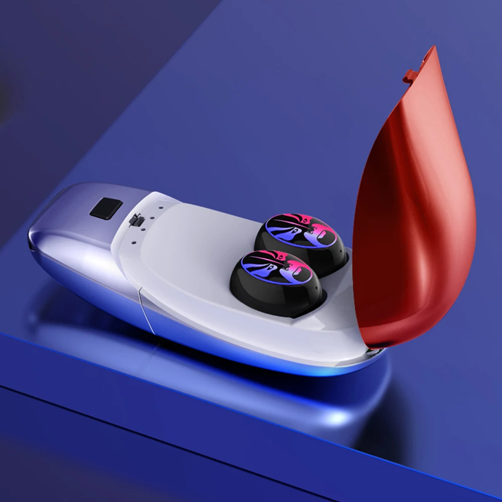 E8 в ухо Встроенный микрофон с шумоподавлением Bluetooth 5,0 беспроводные наушники игровая гарнитура управление портативная 6D HIFI стерео звук