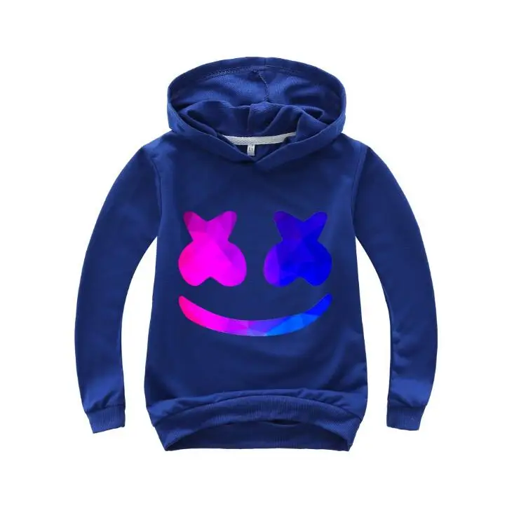 Hot Selling Korean Wave Smile Cotton Candy DJ Spring And Autumn Childrenswear Fashion Coat Hoodie - Цвет: picture color