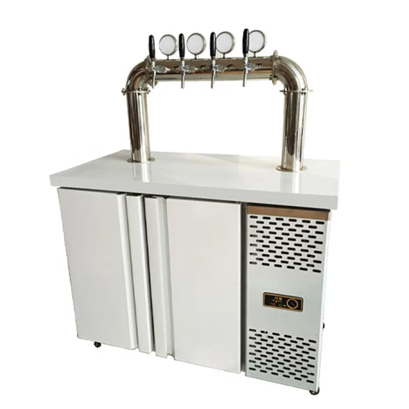 220V Beer Refrigerator Preservation Machine Commercial Wine Vending Bar Direct Cooling Air Maker | Бытовая техника