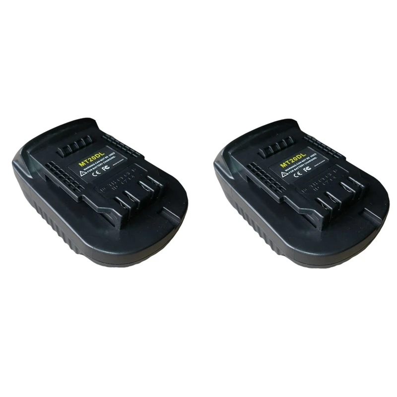 Адаптер аккумулятора MT20DL для Makita 18 в Bl1830 Bl1860 Bl1815 литий-ионный аккумулятор Dewalt 20