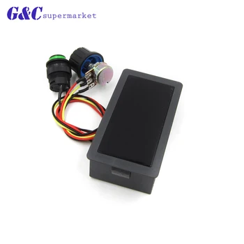 

Digital LED DC Motor Speed Controller PWM Stepless Speed Control Switch With Digital Display DC 12V 24V diy electronics