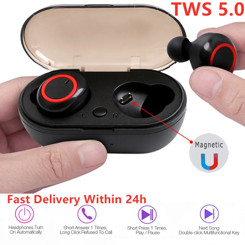 A2 наушники-вкладыши TWS Bluetooth 5 0 наушники Беспроводной стерео Наушники-вкладыши