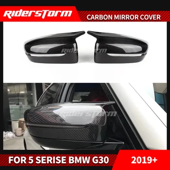 

Carbon Fiber Rear View for bmw G30 Mirror Cover Mirror Caps Door Side Wing for bmw 5 serises G30 Replacement Auto Parts