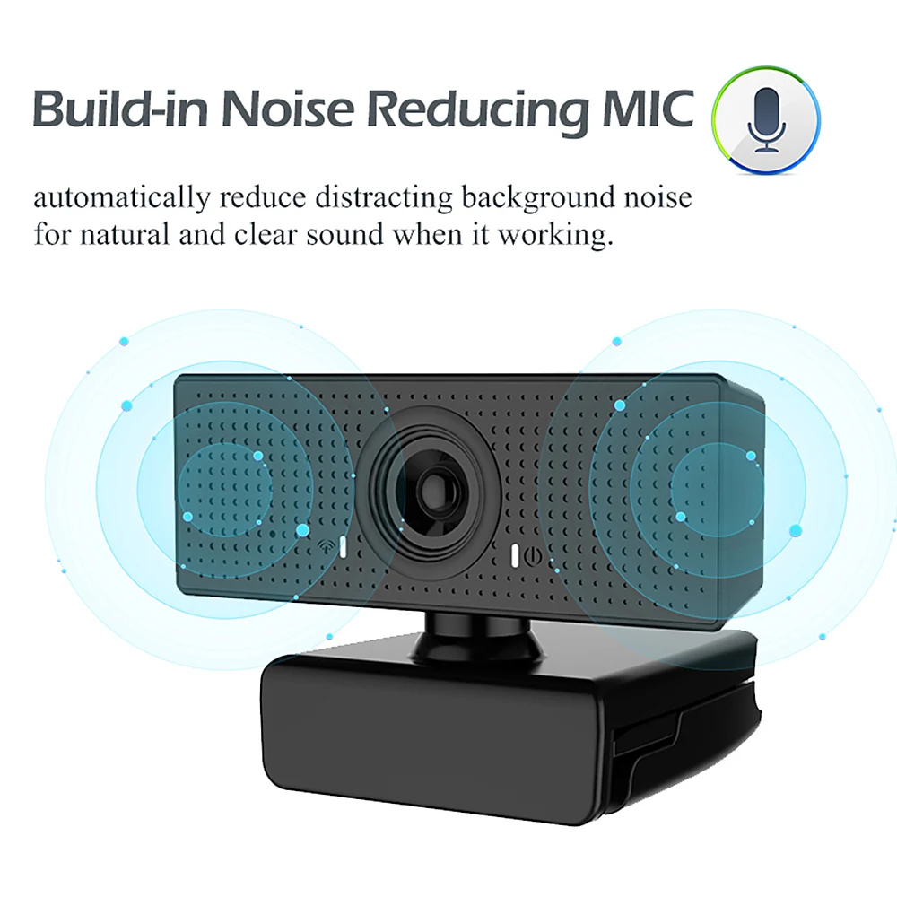 1080P Full HD Webcam USB Web Camera Wide Angle Support H264 with Mic Gaming Online Remote Video Call Cameras PC Laptop Webcam