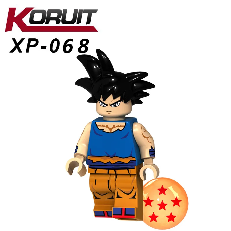 Kt1009 развивающие вставленные строительные блоки Dragon Ball детские развивающие строительные блоки игрушки Горячая Распродажа Xp062-069