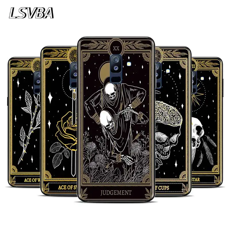 Чехол Death Tarot для Samsung Galaxy A9 A8S A8 A7 A6S A6 A5 A3 A750 Plus 2018 2017 2016|Бамперы| |