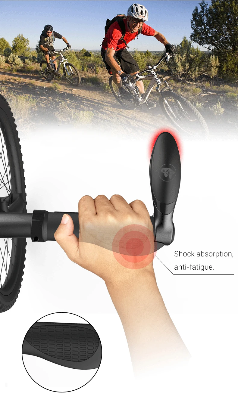 Поворотный фонарь Упоры для рук на руль велосипеда MTB дорожный руль концы свет красный фонарь для велосипеда водонепроницаемый велосипед бар концы баренды 22,2 ручки для велосипеда запчасти