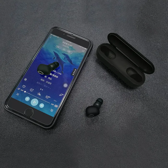1 пара Bluetooth наушники спортивные водонепроницаемые наушники-вкладыши стерео беспроводные наушники с зарядкой Pod LHB99