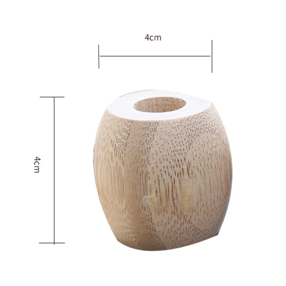 Bamboo Toothbrush Holder Stands Toothbrush Accessories Tools for Bathroom