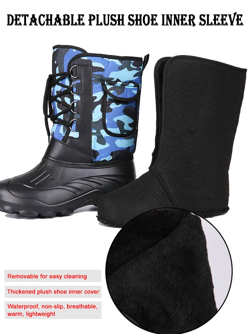 dwaterproof água wading pesca botas de borracha