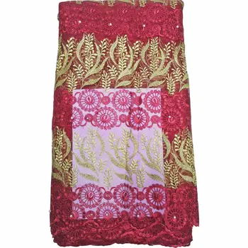 

5 Yards African Fabric by the Yard for Dress Lace Fabric 2020 Women's Dress Fabric 2018