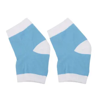 

1 Pair Gel Heel Socks Moisturizing Cracked Skin Treatment Ankle Socks Soft Comfortable Footcare Protective Sleeve