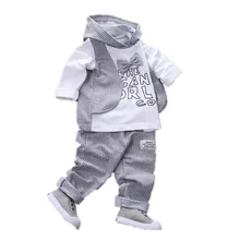 New Spring Children Striped Clothes Baby Boy Girls Cotton Hoodies Pants 2Pcs/sets Autumn Kids Toddler Clothing Infant Sportswear