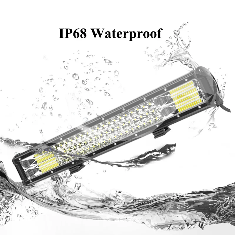 VISORAK 9 20 23 27 &quotдюймов LED освещение для трактора бар 12V 24V комбайн адвокатского