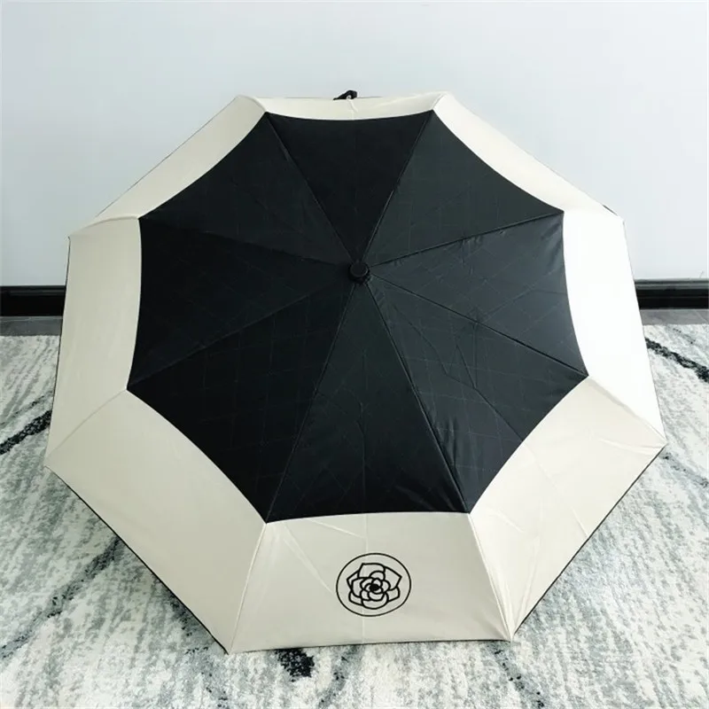 Luxury brands Wind Resistant Folding Automatic Umbrella Rain Women
