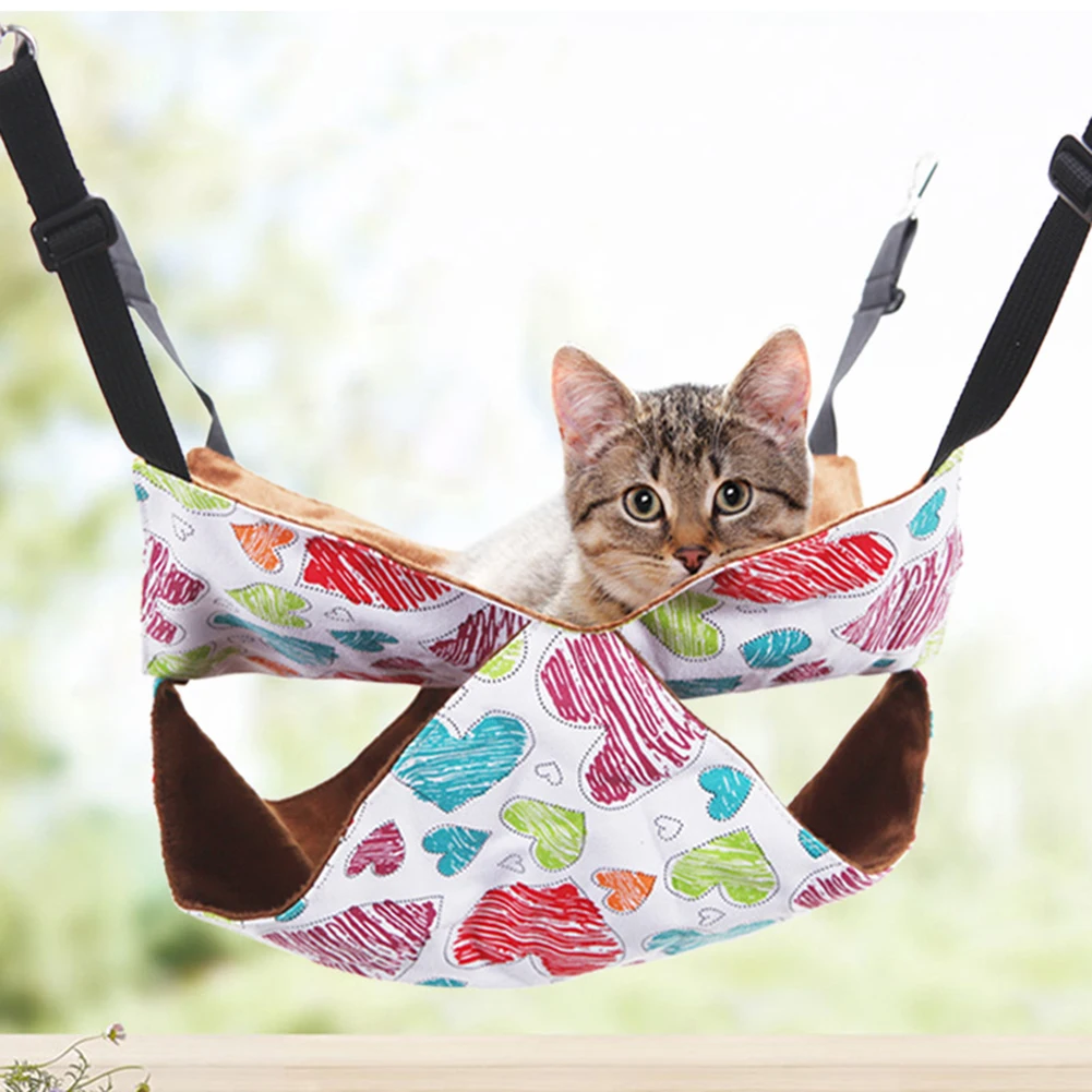 

Four seasons universal pet cat canvas hammock removable and washable cat litter pet cat hammock