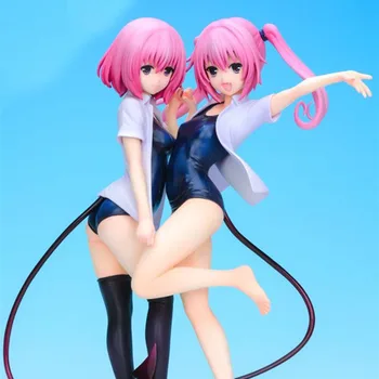 

Sexy Girl Action Figure Anime Japan TO LOVE RU Darkness Momo & Nana Figure Sexy Little Devil Girls Doll Figure Toys 21cm