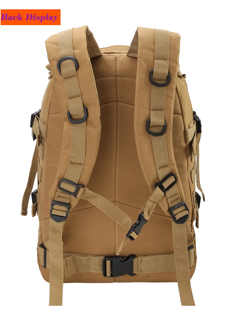 55Л 3D Molle тактический рюкзак нейлоновый Водонепроницаемый Открытый Спорт Кемпинг и туризм рюкзак мужской военный рюкзак армейский вентилятор