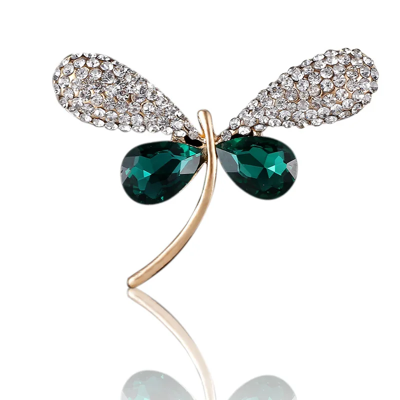 

Korean-style Top Grade Retro Animal Crystal Brooch Dragonfly Breastpin Corsage Fashion Women's Clothing Scarf Buckle Batch